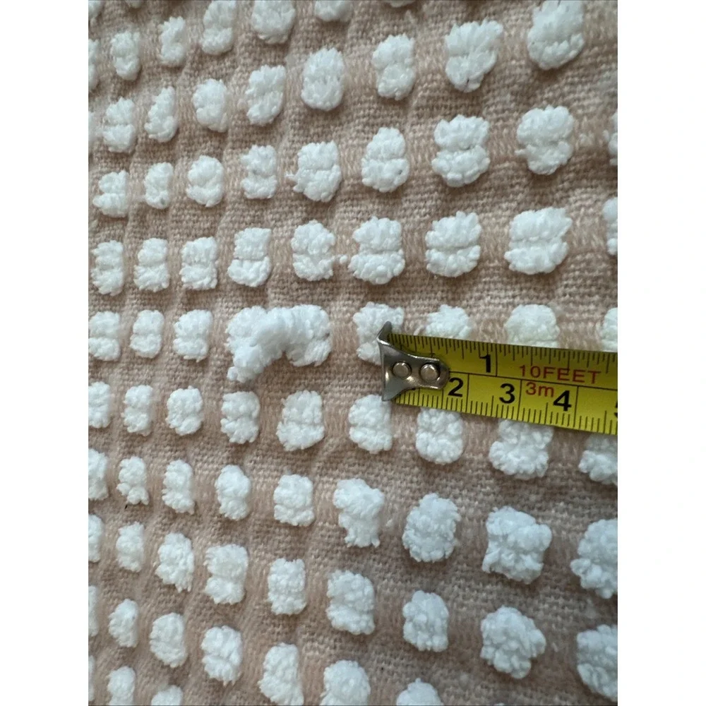 UGG Poka Dot Studded‎ Blanket/Throw Size(57'x48) Pink/White Comfy Double Sided